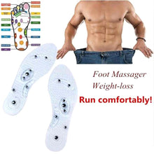 Load image into Gallery viewer, One Pair Breathable Running Shock Absorption Massage Insole, S About 27cm, L About 29cm