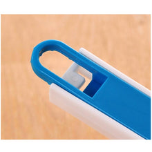 Load image into Gallery viewer, 2 PCS  Mini Cleaning Brush with Detachable Dustpan for Window Groove Keyboard Corner Crannies, 2 PCS Blue, 2 PCS Black