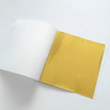 Load image into Gallery viewer, 100 PCS 9x9CM Imitation Gold Leaf Hotel Decorative Sticker
