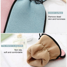 Load image into Gallery viewer, 2 PCS Shower Bath Gloves Exfoliating Wash Skin Spa Massage Bathroom Cleaning Tools