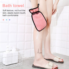 Load image into Gallery viewer, 2 PCS Shower Bath Gloves Exfoliating Wash Skin Spa Massage Bathroom Cleaning Tools