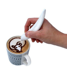 Load image into Gallery viewer, New Electric Latte Art Pen For Coffee Cake Pen For Spice Cake Decorating Pen Coffee Carving Pen Baking Pastry Tools