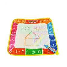 Load image into Gallery viewer, 3 PCS Magic Graffiti Water Writing Cloth Children Foldable Drawing Board with Pen, Size: 29cm x 29cm