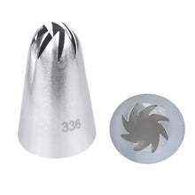 Load image into Gallery viewer, Large Size Icing Piping Shape Nozzle Cake Cream Decoration Head Bakery Pastry Tips Stainless Steel Decorating Tool Bakeware, 5 PCS Icing Piping