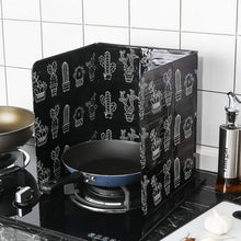 Load image into Gallery viewer, Gas Stove Aluminum Foil Oil Plate Kitchen Splash Guard High Temperature Oil Insulation Board