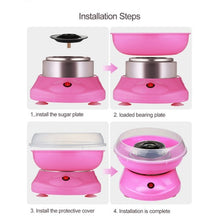 Load image into Gallery viewer, Electric Cotton Candy Machine, Plug:EU, 25x 25x18cm(Pink), 25x 25x18cm(Red), 25x 25x18cm(Blue), 25x 25x18cm(White), 25x 25x18cm(Coffee)