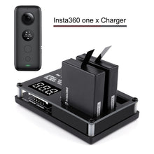 Load image into Gallery viewer, Micro USB 3 PCS Battery Charger for Insta360 ONE X Panoramic Camera, Eu Plug, Us Plug