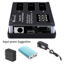 Load image into Gallery viewer, Micro USB 3 PCS Battery Charger for Insta360 ONE X Panoramic Camera, Eu Plug, Us Plug