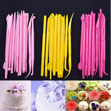 Load image into Gallery viewer, 2 Sets Mini Fondant Styling Engraving Group Tools Cake Engraving Pen, 28 PCS Yellow, 28 PCS Rose Red, 28 PCS Pink