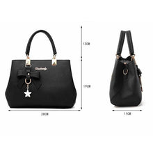 Load image into Gallery viewer, Women Luxury Tote Plum Blossom Bow Sweet Messenger Bag