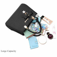 Load image into Gallery viewer, Women Luxury Tote Plum Blossom Bow Sweet Messenger Bag