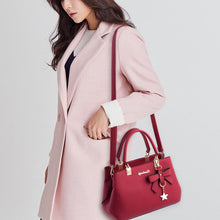 Load image into Gallery viewer, Women Luxury Tote Plum Blossom Bow Sweet Messenger Bag