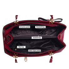 Load image into Gallery viewer, Women Luxury Tote Plum Blossom Bow Sweet Messenger Bag