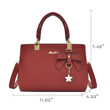 Load image into Gallery viewer, Women Luxury Tote Plum Blossom Bow Sweet Messenger Bag