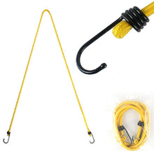 Load image into Gallery viewer, Outdoor Bundling Rope Elastic Tents Metal Buckle High Stretch Clothesline Camping Luggage Packing Hook
