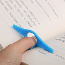 Load image into Gallery viewer, 8 PCS Thumb Convenient Multifunction Book Holder Bookmark Finger Ring Book Marker, Thumb Shaped