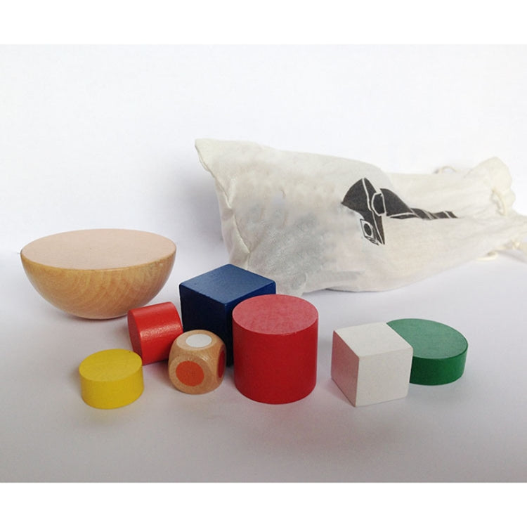 Puzzle Wooden Toys Hemisphere Balance Game Balance Training Toys for Children