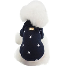 Load image into Gallery viewer, Pet Fall and Winter Five-pointed Star Pattern Sweater Pet Warm Clothes, S, M, L, XL, XXL