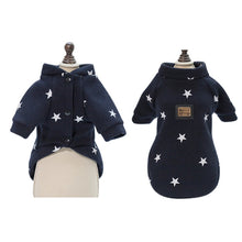 Load image into Gallery viewer, Pet Fall and Winter Five-pointed Star Pattern Sweater Pet Warm Clothes, S, M, L, XL, XXL