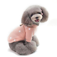 Load image into Gallery viewer, Pet Fall and Winter Five-pointed Star Pattern Sweater Pet Warm Clothes, L, XL, XXL