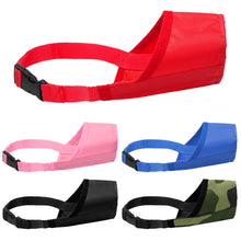 Load image into Gallery viewer, Pet Supplier Dog Muzzle Breathable Nylon Comfortable Soft Mesh Adjustable Pet Mouth Mask Prevent Bite, 12cm, 14cm, 16cm, 18cm, 20cm, 22cm, 24cm