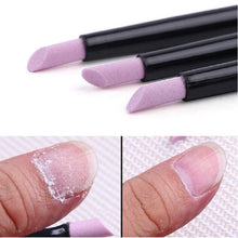 Load image into Gallery viewer, 5 PCS Nail Art Simple Grinding Pen Nail Engraving Bluestone Bar Quartz Stone Polishing Pen