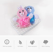 Load image into Gallery viewer, Cartoon Children Double-sided Bath Towel Thickened Bathing Gloves