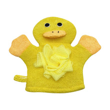 Load image into Gallery viewer, Cartoon Children Double-sided Bath Towel Thickened Bathing Gloves