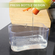 Load image into Gallery viewer, Press Soap Dispenser Kitchen Detergent Wash Presser, Gray, Silver