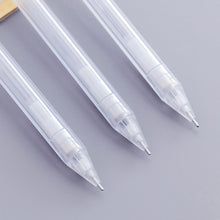 Load image into Gallery viewer, 3 PCS Activity Pencil Frosted Transparent Hexagon Pen Student Pencil, 0.5mm 2B