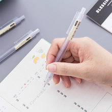 Load image into Gallery viewer, 3 PCS Activity Pencil Frosted Transparent Hexagon Pen Student Pencil, 0.5mm 2B