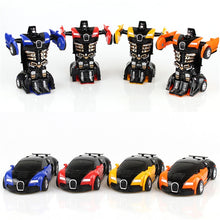 Load image into Gallery viewer, One-click Transforming Toy Car Impact Deformation Toy Model Car