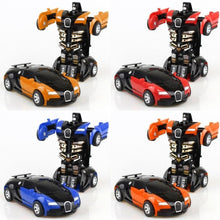 Load image into Gallery viewer, One-click Transforming Toy Car Impact Deformation Toy Model Car