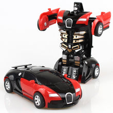 Load image into Gallery viewer, One-click Transforming Toy Car Impact Deformation Toy Model Car