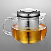 Load image into Gallery viewer, Tea Infuser Stainless Steel with Lid as Drip Tray Tea Strainer, Stainless Steel Tea Infuser