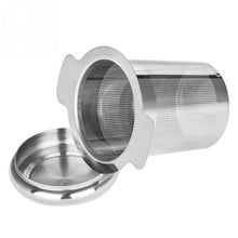 Load image into Gallery viewer, Tea Infuser Stainless Steel with Lid as Drip Tray Tea Strainer, Stainless Steel Tea Infuser