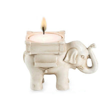 Load image into Gallery viewer, Retro Elephant Tea Light Candle Holder Candlestick Wedding Home Decor Crafts Tea Light Holders Tea Light Holder, Elephant Tea Light