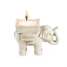 Load image into Gallery viewer, Retro Elephant Tea Light Candle Holder Candlestick Wedding Home Decor Crafts Tea Light Holders Tea Light Holder, Elephant Tea Light