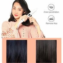 Load image into Gallery viewer, Professional Hair Straightener LED Display Ceramic Coating Plate Ionic Curling Flat Iron