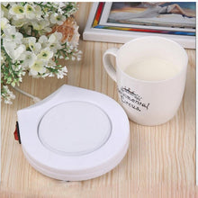 Load image into Gallery viewer, Beverage Heater Tray Pad Milk Tea Coffee Mug Hot Drinks Cup Heater, 2 PCS