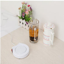 Load image into Gallery viewer, Beverage Heater Tray Pad Milk Tea Coffee Mug Hot Drinks Cup Heater, 2 PCS