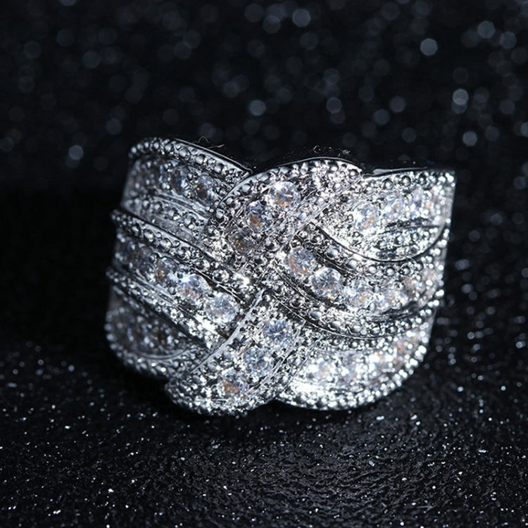 Women Fashion Luxury Zircon Stone Rings, 10, 6, 9