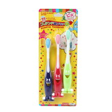 Load image into Gallery viewer, 3 PCS Cartoon Tooth Brush For Children
