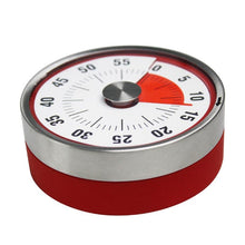 Load image into Gallery viewer, Kitchen Timer Countdown Timer with Magnetic Stainless Steel Timer, 8cm Red, 6cm Black