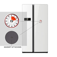 Load image into Gallery viewer, Kitchen Timer Countdown Timer with Magnetic Stainless Steel Timer, 8cm Red, 6cm Black