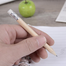 Load image into Gallery viewer, 12 PCS Sharpened Pencil Round Writing Pen Wooden Student Stationery with Eraser, HB