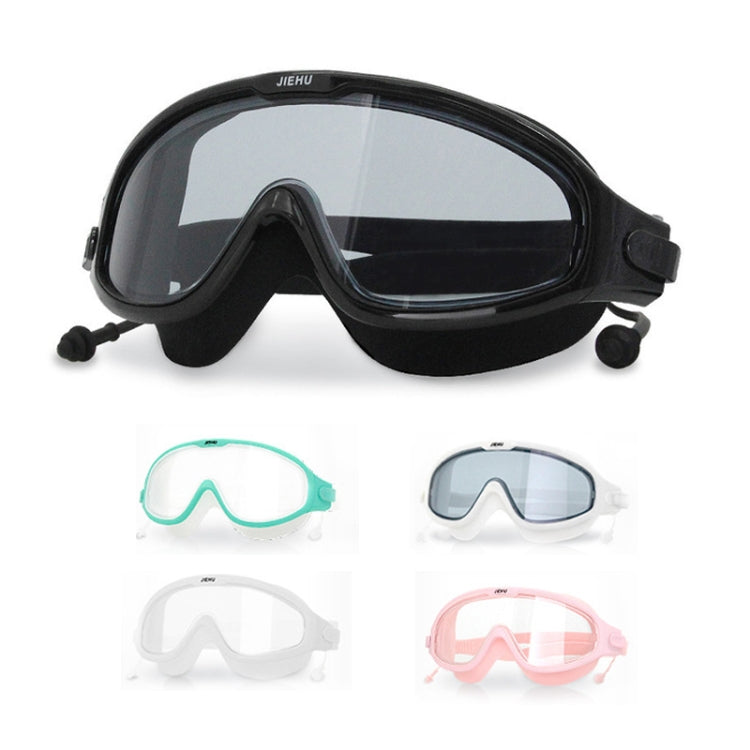 JIEHU JH8208DMJS Large Frame Waterproof and Anti-fog High-definition Eye Protection Swimming Goggles