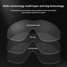 Load image into Gallery viewer, JIEHU JH8208DMJS Large Frame Waterproof and Anti-fog High-definition Eye Protection Swimming Goggles