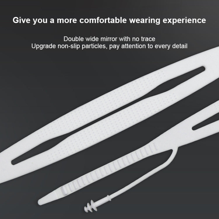 JIEHU JH8208DMJS Large Frame Waterproof and Anti-fog High-definition Eye Protection Swimming Goggles