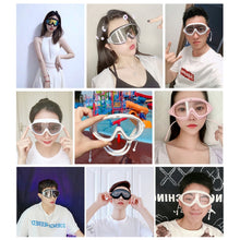 Load image into Gallery viewer, JIEHU JH8208DMJS Large Frame Waterproof and Anti-fog High-definition Eye Protection Swimming Goggles